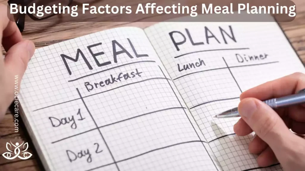 Budgeting Factors Affecting Meal Planning