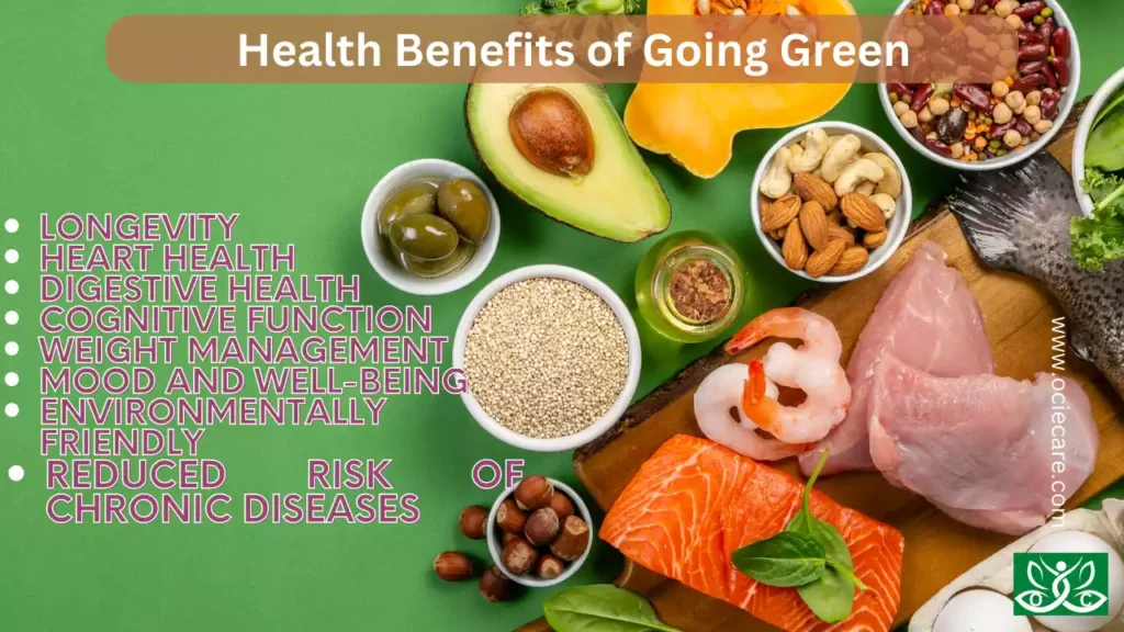 Health Benefits of Going Green