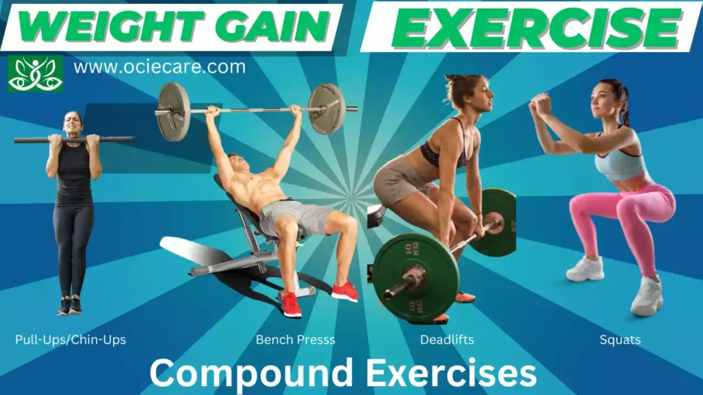 Weight Gain Exercise Compound Exercises