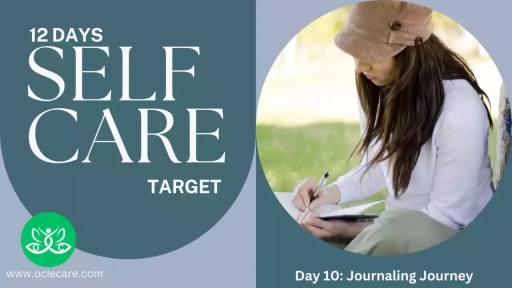 12 Days of Self-Care Target Day 10 Journaling Journey