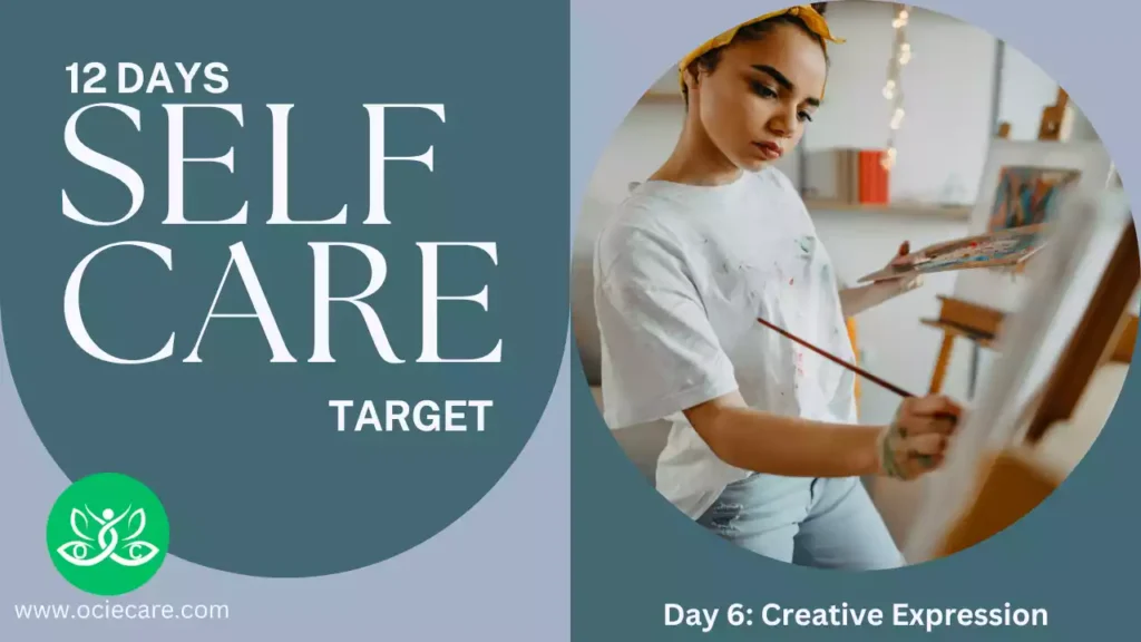 12 Days of Self-Care Target Day 6 Creative Expression