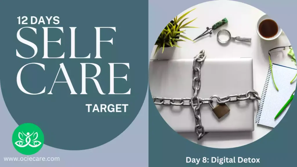 12 Days of Self-Care Target Day 8 Digital Detox