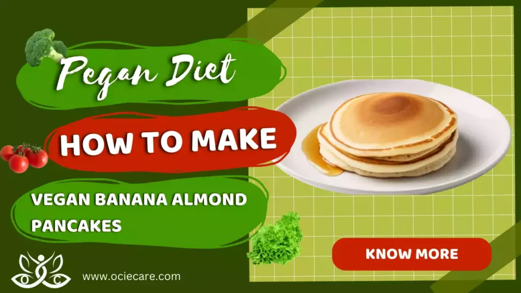 Vegan Banana Almond Pancakes