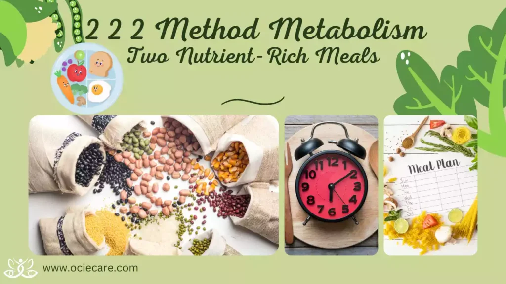 2 2 2 Method Metabolism-Two Nutrient-Rich Meals