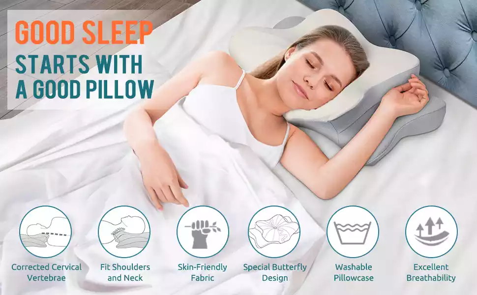 Contour Memory Foam Pillow