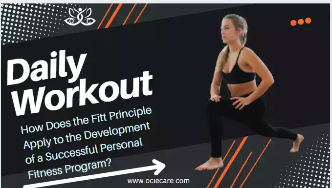 How Does the Fitt Principle Apply to the Development of a Successful Personal Fitness Program? 