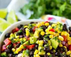 Black bean and corn salad