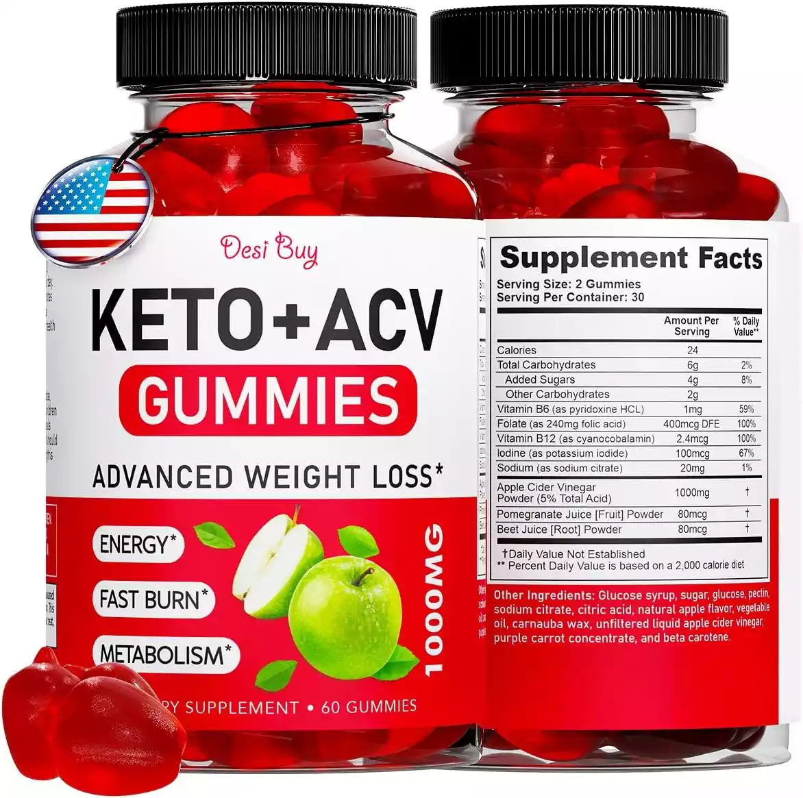 Desi Buy Keto ACV Gummies