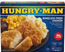 Frozen dinners and entrees